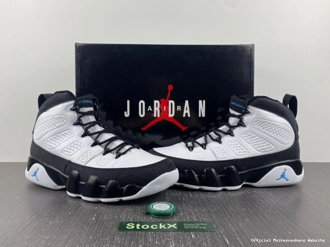Official Maikesneakers Jordan CT8019-140 Retro 9 Air University Blue 0705